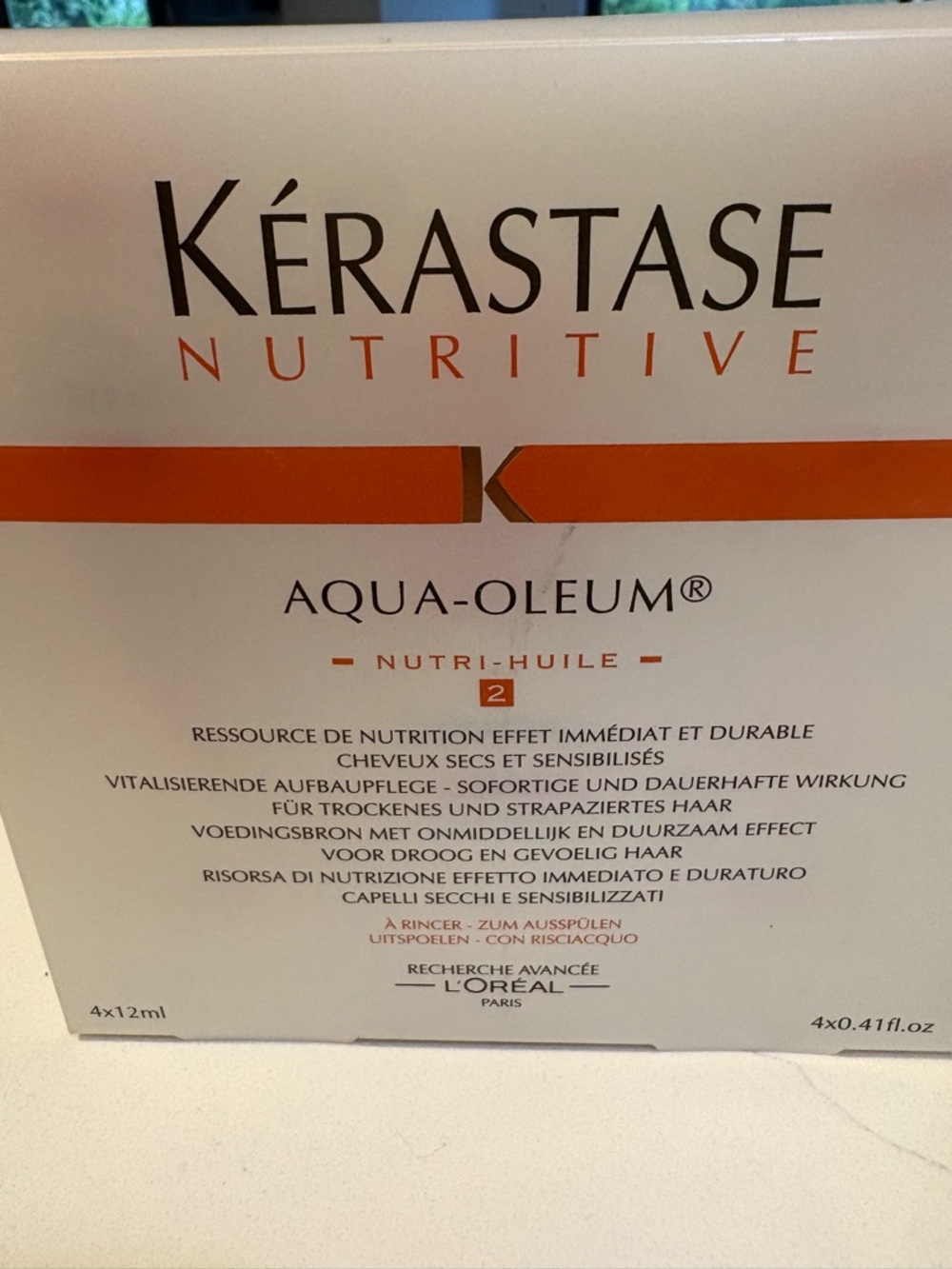 Kérastase Nutritive Aqua-Oleum Hair Treatment